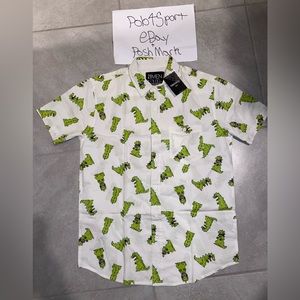 Forever 21 Men Rugrats Reptar Shirt Size Medium